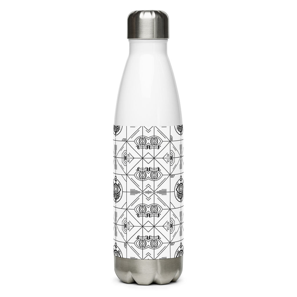 SEV STAINLESS STEEL WATER BOTTLE — PRECISION MONO BLACK — alternate view 9 of 9