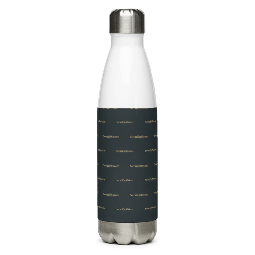 SEV STAINLESS STEEL WATER BOTTLE — NOIR GRAPHITE GOLD — alternate view 7 of 9