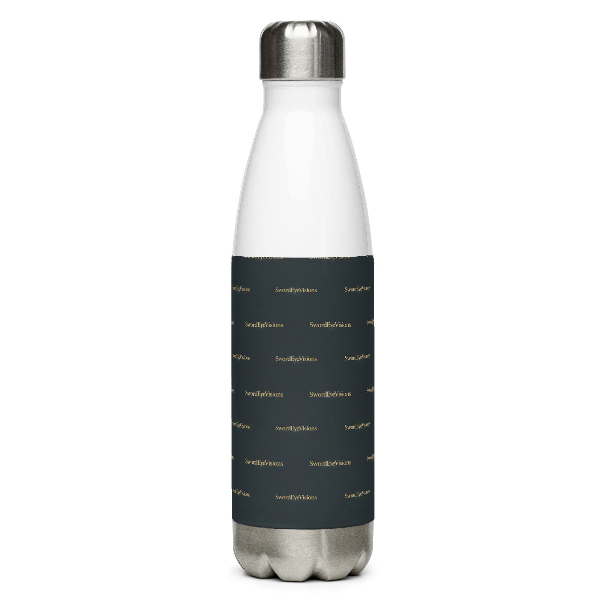 SEV STAINLESS STEEL WATER BOTTLE — NOIR GRAPHITE GOLD — alternate view 7 of 9