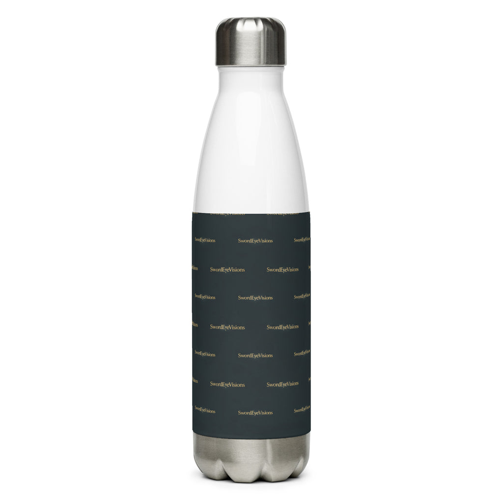SEV STAINLESS STEEL WATER BOTTLE — NOIR GRAPHITE GOLD — alternate view 5 of 9
