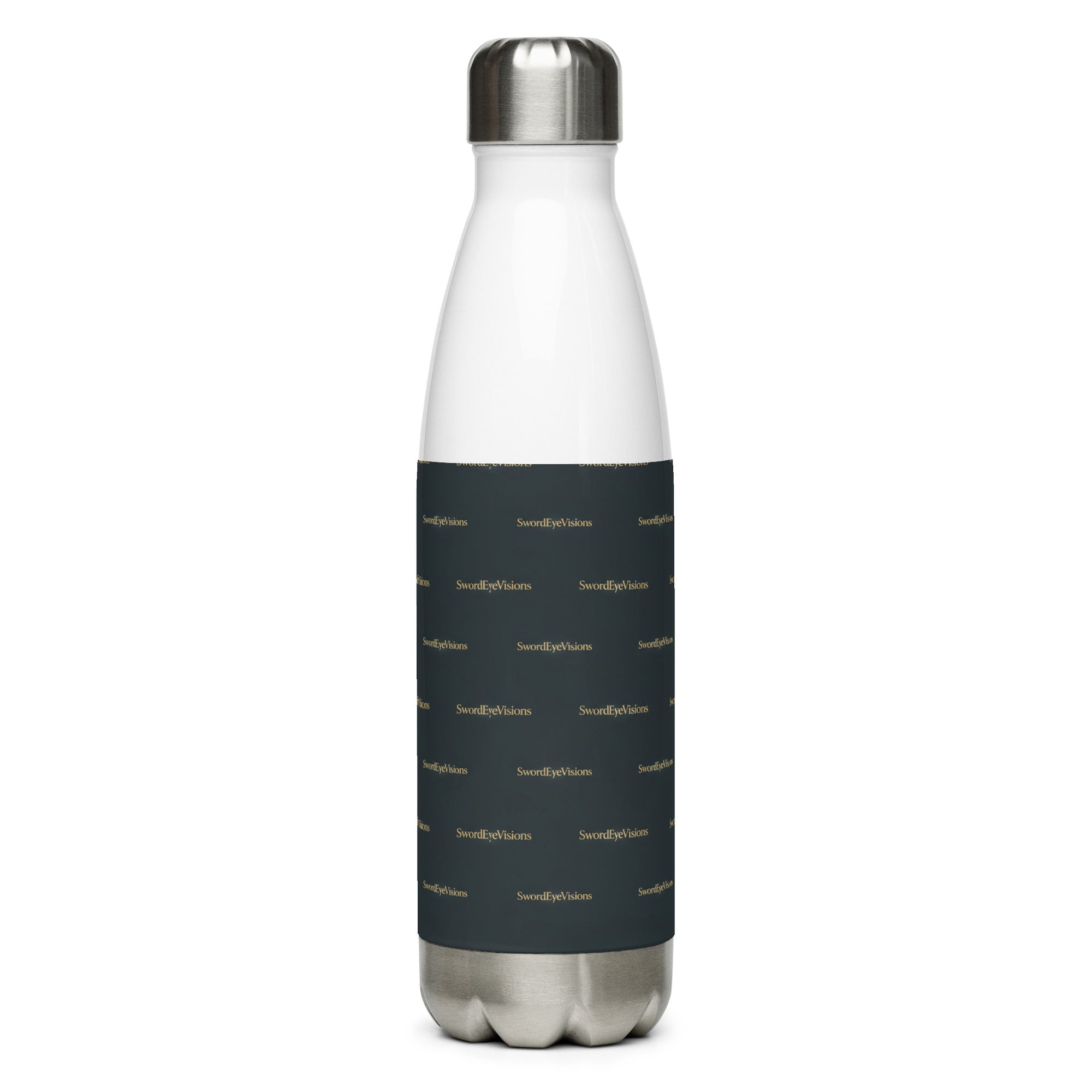 SEV STAINLESS STEEL WATER BOTTLE — NOIR GRAPHITE GOLD — alternate view 5 of 9