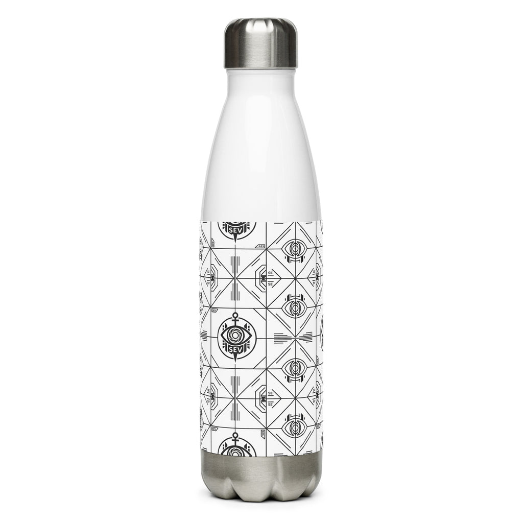 SEV STAINLESS STEEL WATER BOTTLE — PRECISION MONO BLACK — alternate view 5 of 9