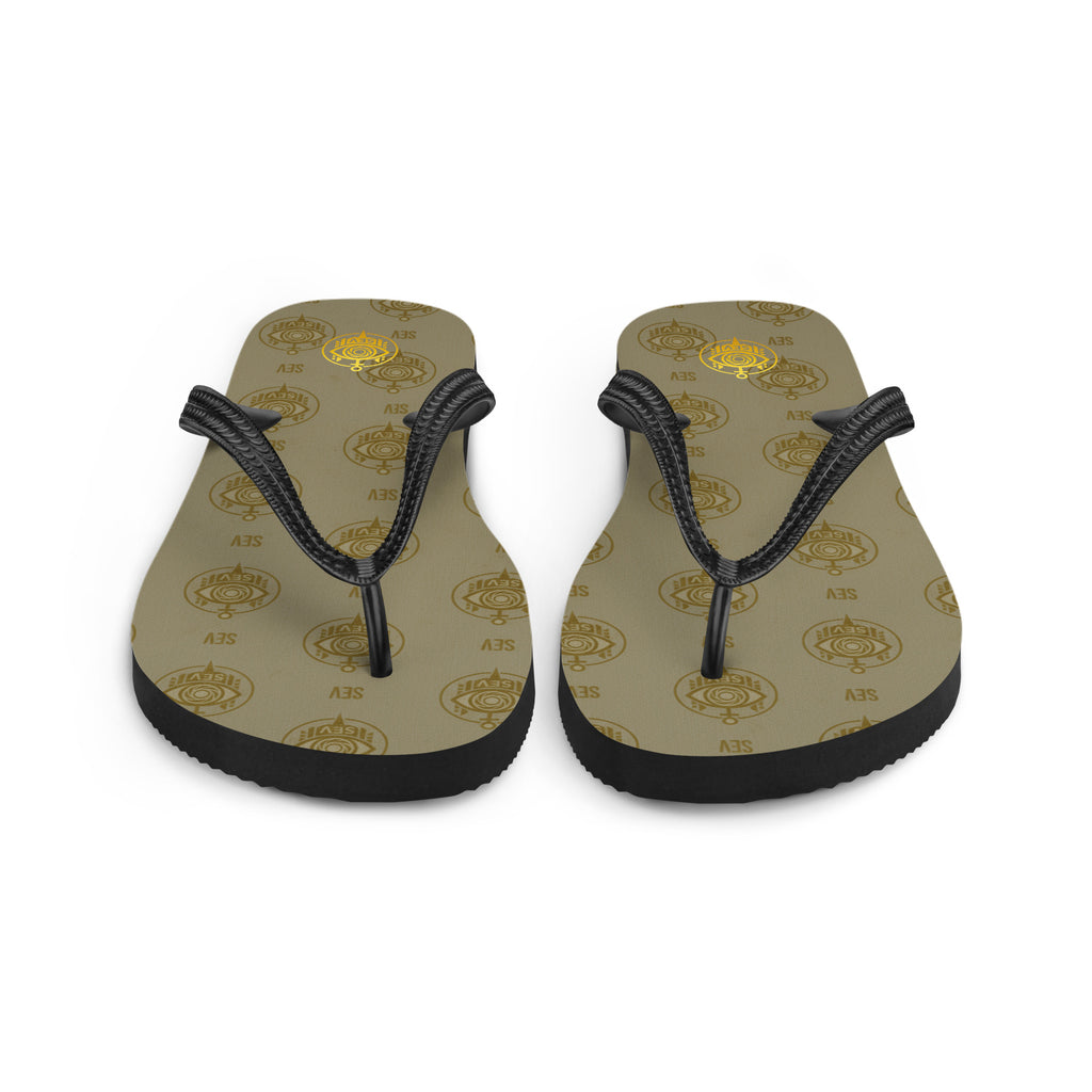 SEV GoldCream Capsule Flip Flops — alternate view 3 of 7
