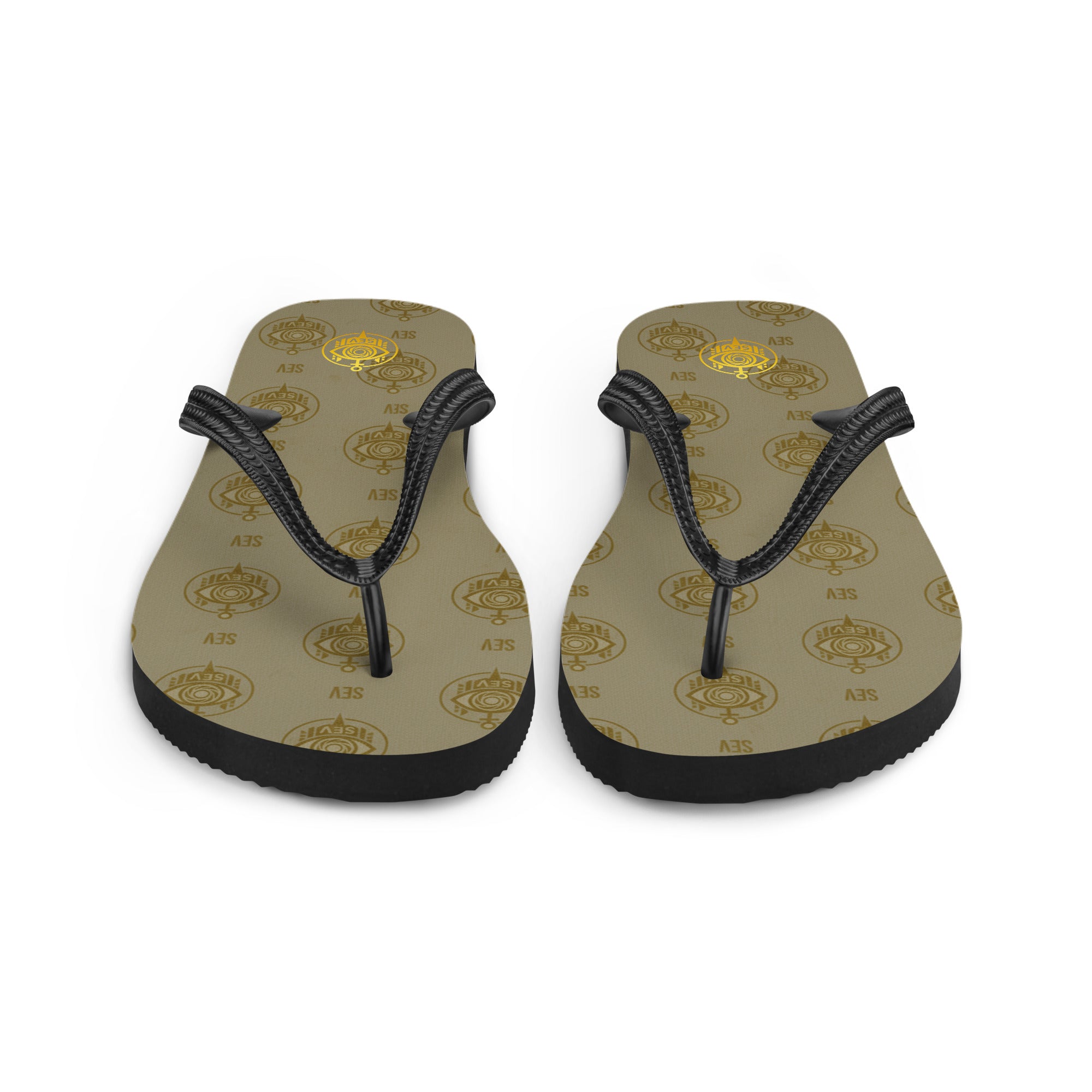 SEV GoldCream Capsule Flip Flops — alternate view 3 of 7