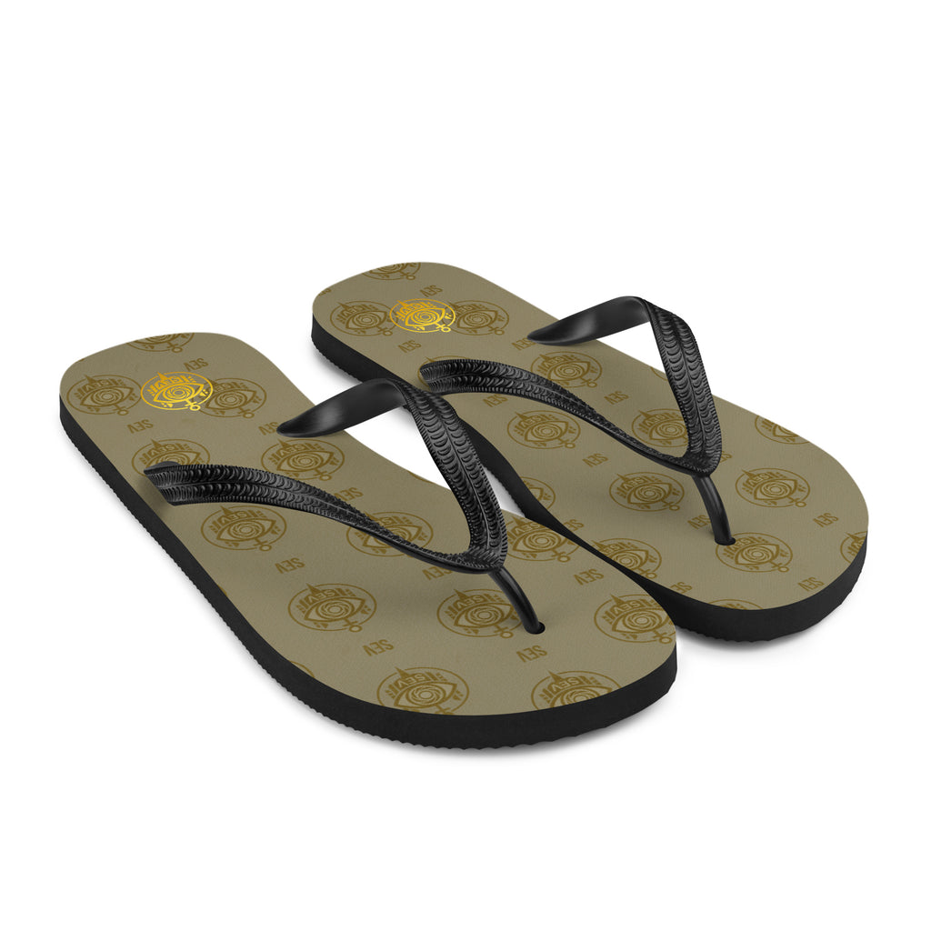 SEV GoldCream Capsule Flip Flops — alternate view 7 of 7