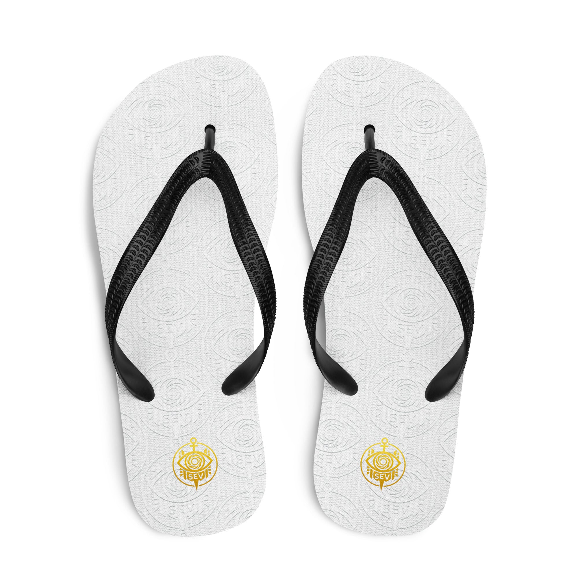 SEV GoldCream Capsule Flip Flops — alternate view 1 of 7