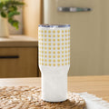SEV GOLD CREST TRAVEL MUG WITH HANDLE — GOLD CREST REPEAT — alternate view 2 of 6