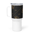 NOIR GRAPHITE TRAVEL MUG WITH HANDLE — VELOCITY NOIR GOLD — alternate view 2 of 6