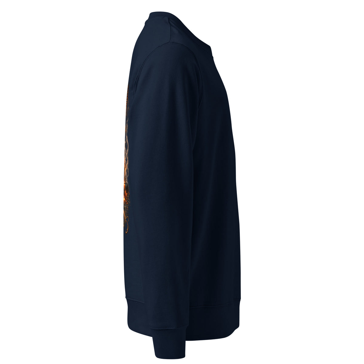 French Navy Sovereign Lantern Spectral Veil Edition crewneck, right side view