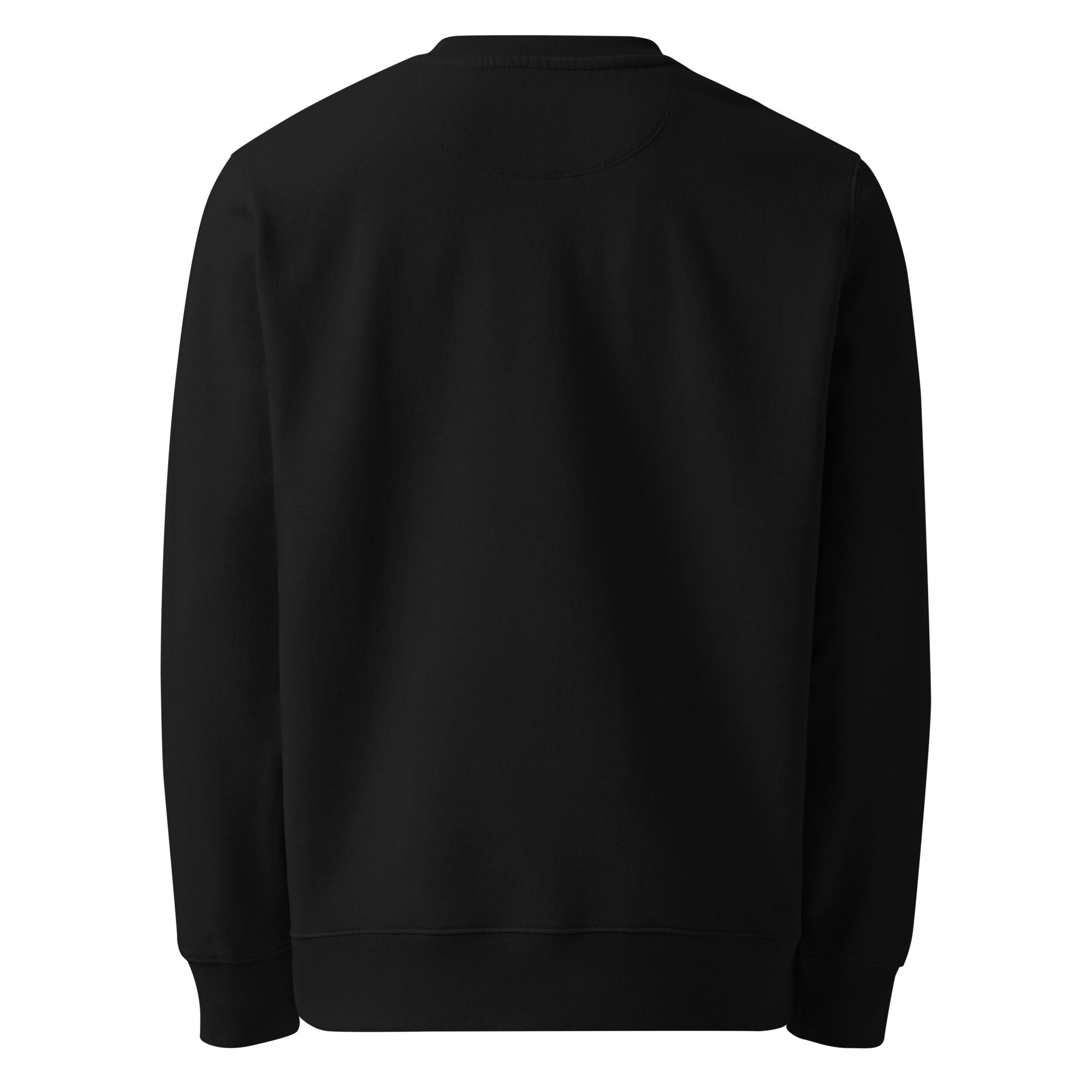 SEV Signature Crest Sweatshirt — GoldCream — Black — Gold Crest — alternate view 4 of 4
