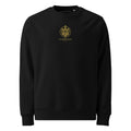 SEV Signature Crest Sweatshirt — GoldCream — Black — Gold Crest — alternate view 1 of 4