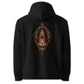 Saint of the Inner Chamber Spectral Veil Edition hoodie in Black — back garment view with the Saint of the Inner Chamber artwork