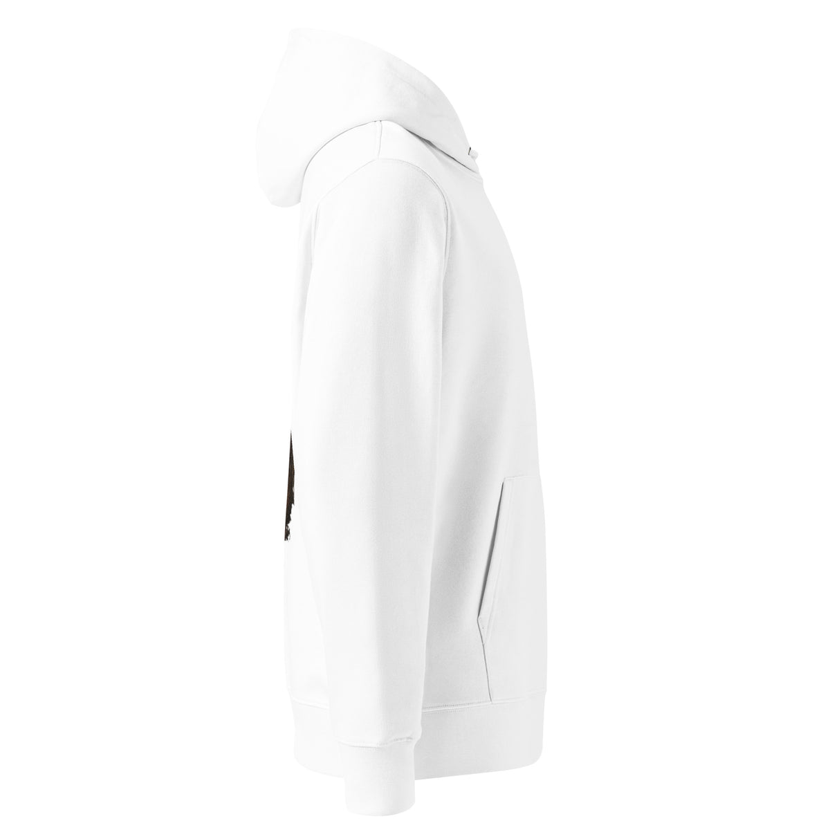 White The Red Harvest Spectral Veil Edition hoodie, right side view