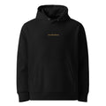 SEV Gold Crest Hoodie — Black Edition — front view