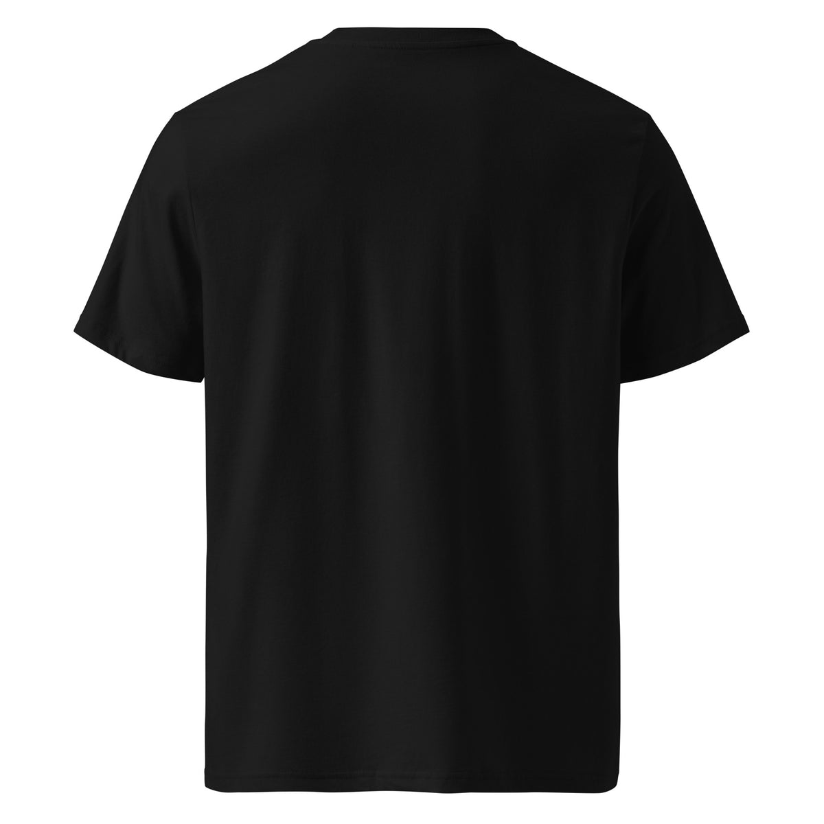 The Red Harvest Tee — Black — back view