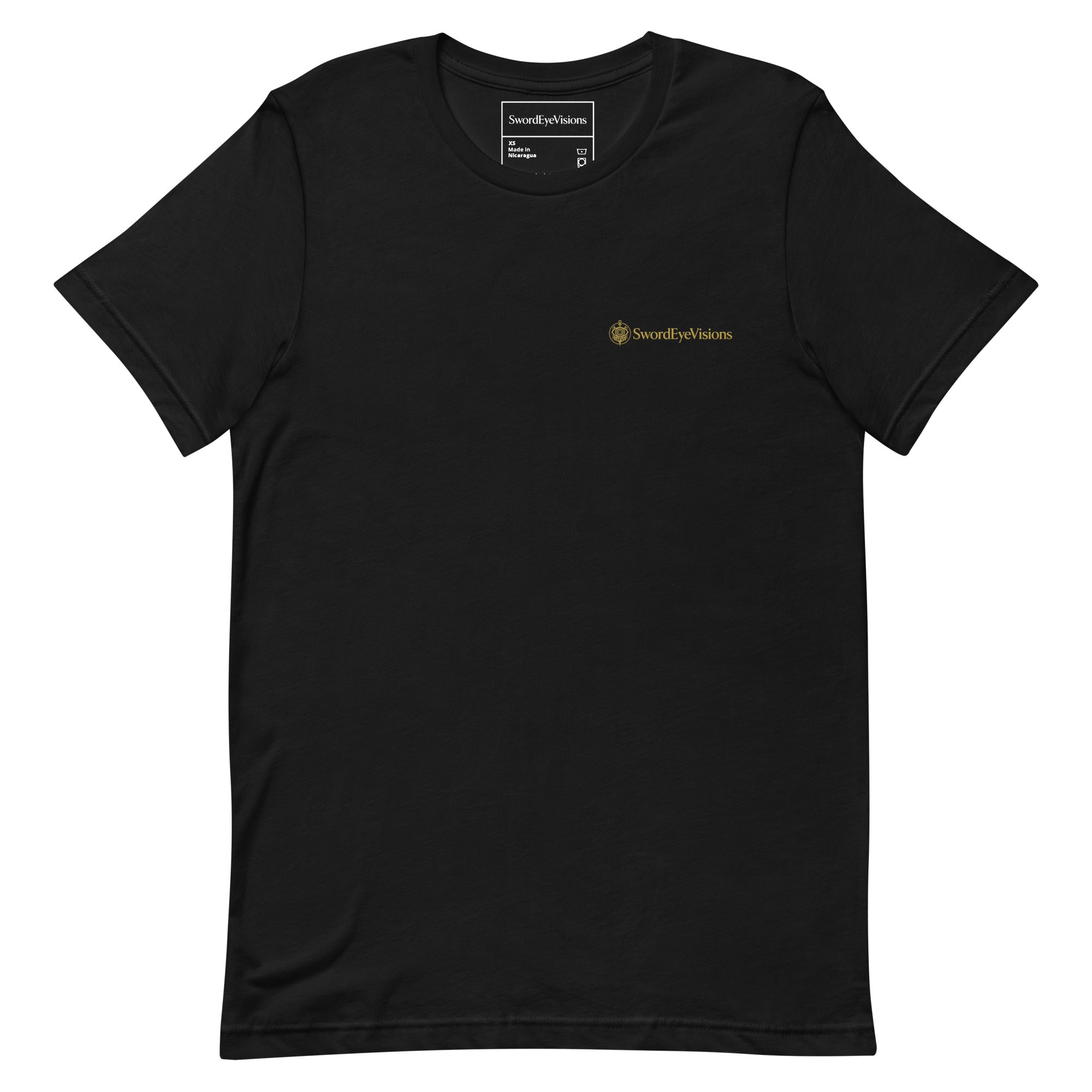 SEV Gold Crest Embroidery Tee — Unisex Fit — alternate view 1 of 6