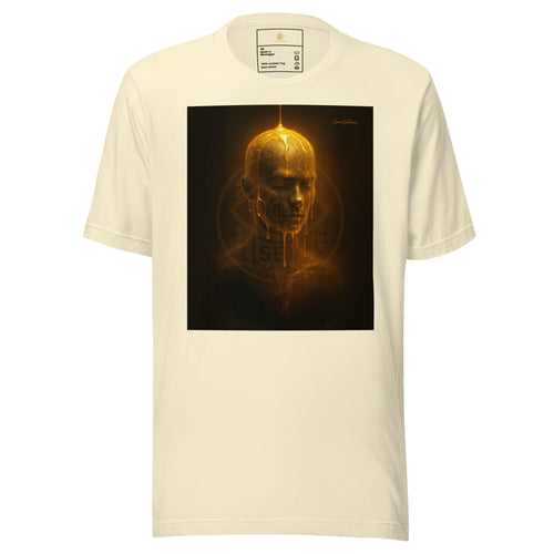 Anointed Aura Head of Illumination T-shirt in Natural — front view