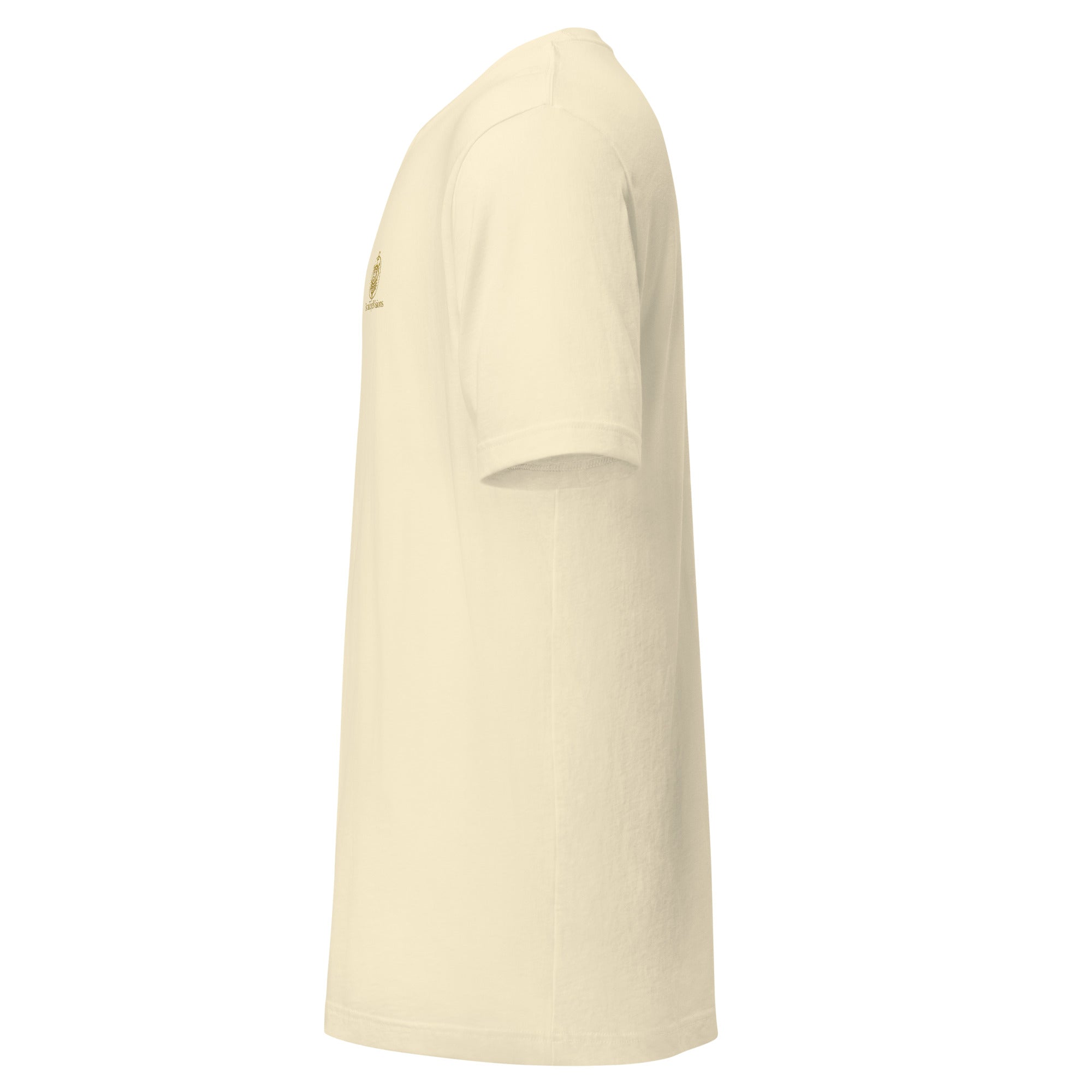 SEV Signature Crest T-Shirt — GoldCream — Natural — alternate view 3 of 4