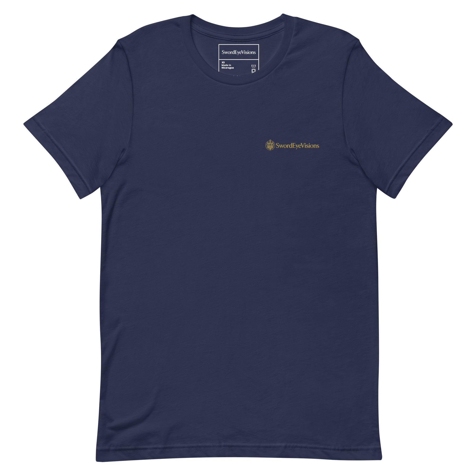 SEV Gold Crest Embroidery Tee — Unisex Fit — alternate view 3 of 6