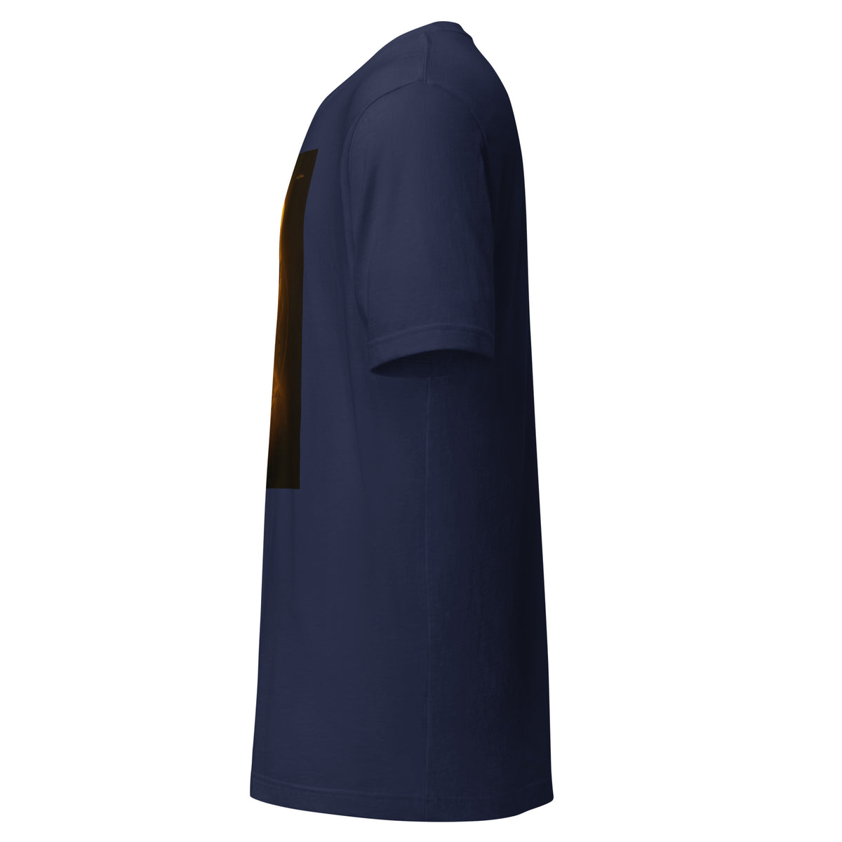 Anointed Aura Head of Illumination T-shirt in Navy — left side view