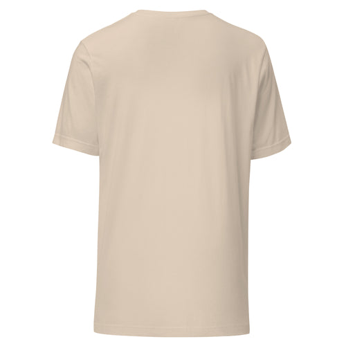 Anointed Aura Head of Illumination T-shirt in Soft Cream — back view