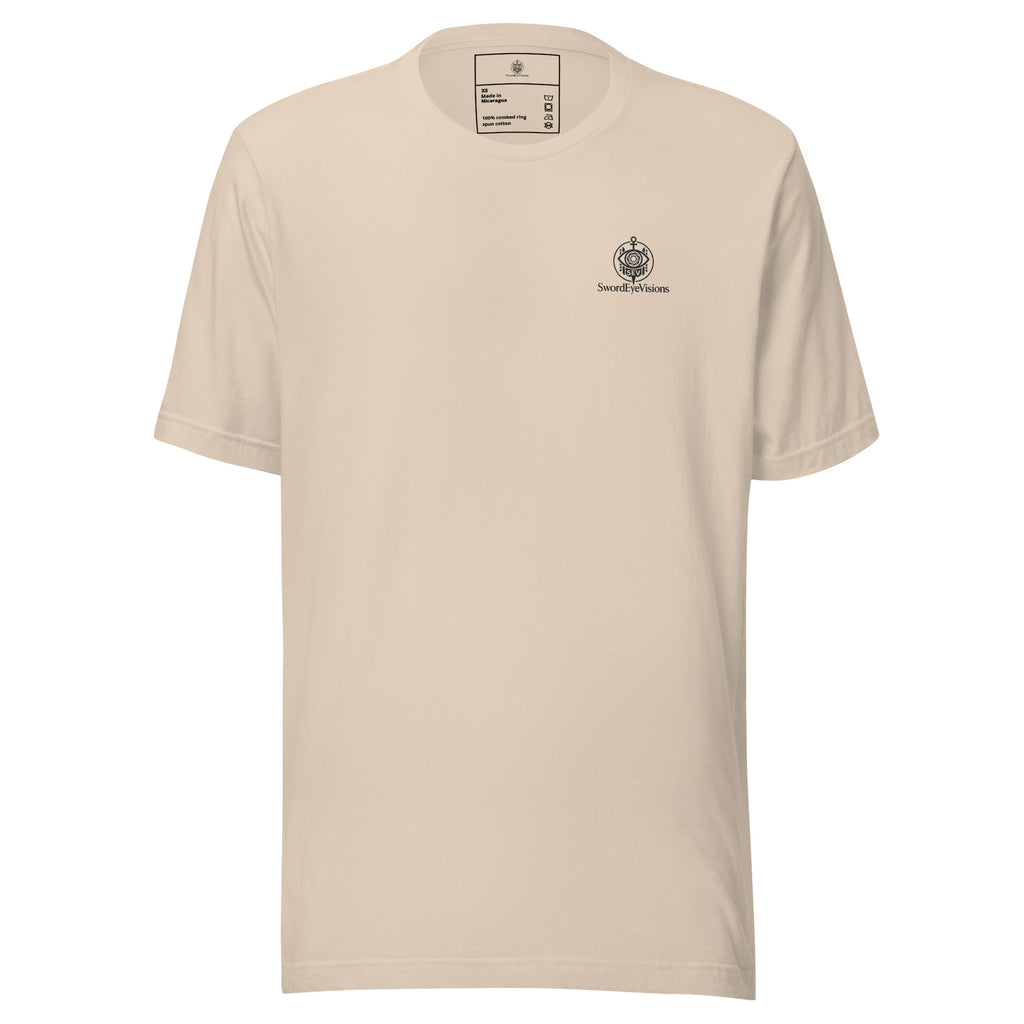 SEV Signature Crest T-Shirt — GoldCream — Soft Cream — alternate view 1 of 4