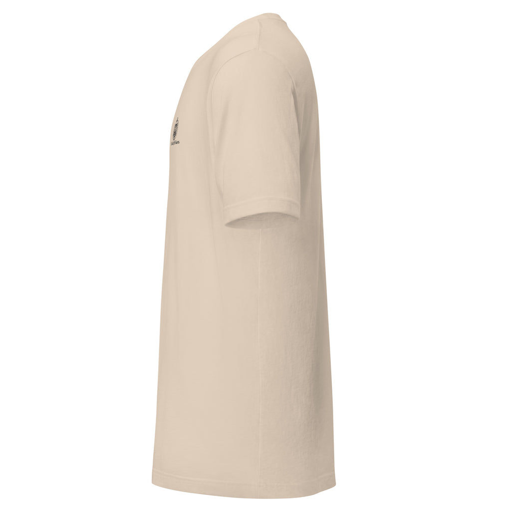 SEV Signature Crest T-Shirt — GoldCream — Soft Cream — alternate view 3 of 4